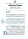 Vista preliminar de documento Resolución Rectoral