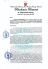 Vista preliminar de documento Resolución Rectoral