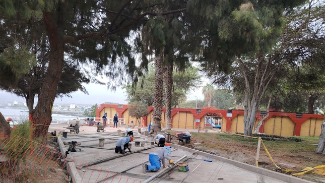 El Arq. Sandro Guillén, residente de la obra del Malecón Costero, informó que el anhelado proyecto tiene un importante avance físico de 68%