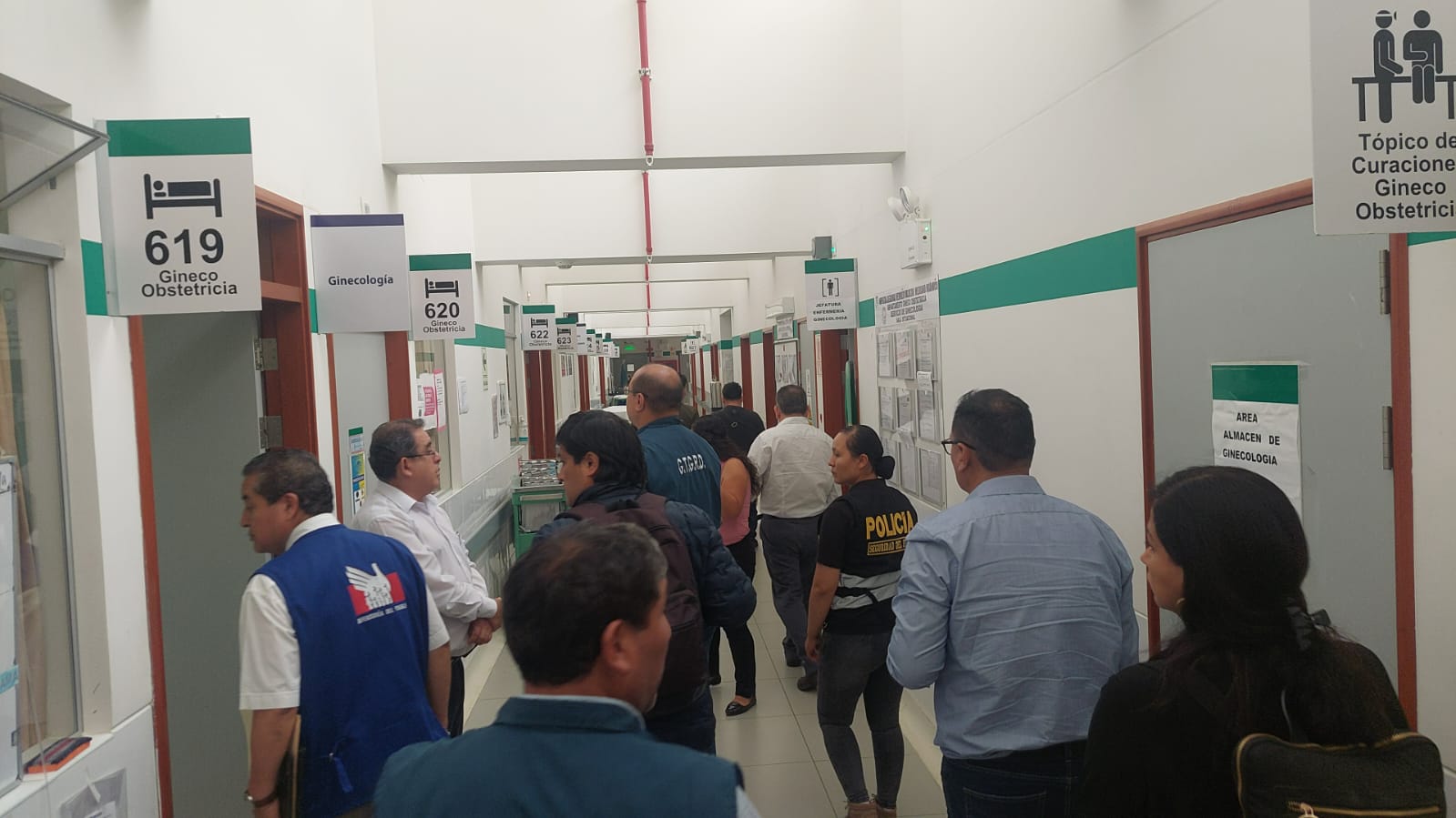 recorrido hospital de Huánuco