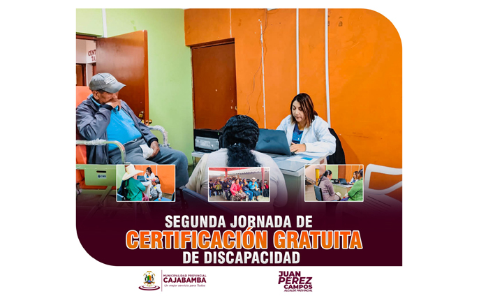 Segunda jornada de certificación gratuita de discapacidad
