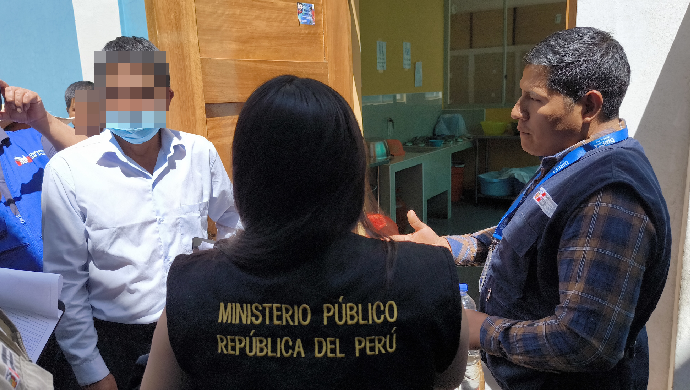 Ayacucho: Fiscalía Anticorrupción dirige incautación de productos del programa Qali Warma en colegio de Acuchimay