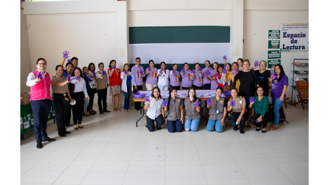 Actividades por Día Internacional de la Eliminación de la Violencia contra la Mujer.