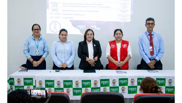 Actividades por Dรญa Internacional de la Eliminaciรณn de la Violencia contra la Mujer.
