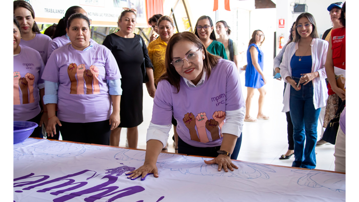 Actividades por Dรญa Internacional de la Eliminaciรณn de la Violencia contra la Mujer.