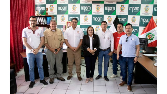 Alcaldesa reafirma compromisos con GORESAM.