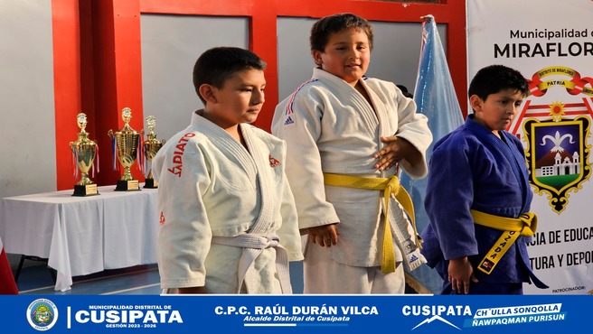 Cusipata sigue sumando triunfos en el judo nacional