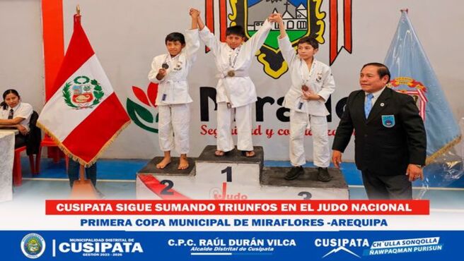 Cusipata sigue sumando triunfos en el judo nacional