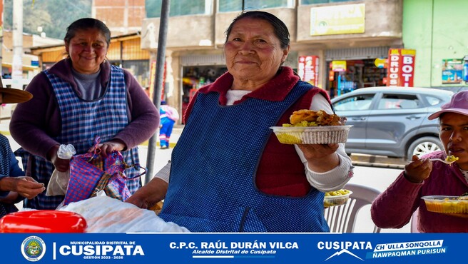 Feria gastronΓ³mica y de salud, impulso a la economia y nutricion en Cusipata