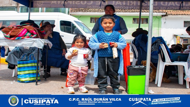 Feria gastronΓ³mica y de salud, impulso a la economia y nutricion en Cusipata