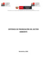 Vista preliminar de documento ANEXO RM. 00401-2024-MINAM - CRITERIOS DE PRIORIZACION DEL SECTOR AMBIENTE 2024