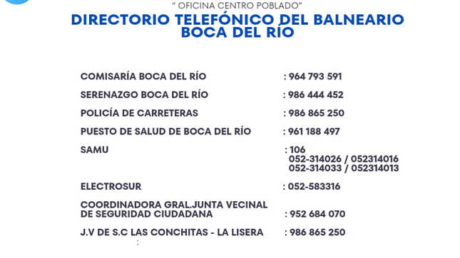 imagen de Directorio telefónico CPBR