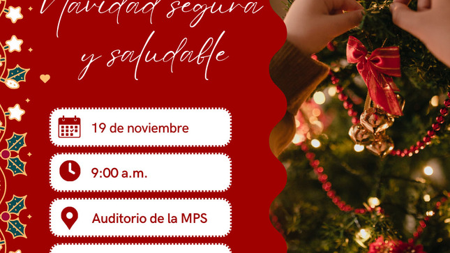 💠𝗡𝗮𝘃𝗶𝗱𝗮𝗱 𝗦𝗲𝗴𝘂𝗿𝗮 𝘆 𝗦𝗮𝗹𝘂𝗱𝗮𝗯𝗹𝗲 🎄
La Municipalidad Provincial de Sihuas, en coordinación con el Hospital de Apoyo Sihuas, invita a todos los comerciantes y panaderos del distrito de Sihuas a participar en la charla "𝑁𝑎𝑣𝑖𝑑𝑎𝑑 𝑆𝑒𝑔𝑢𝑟𝑎 𝑦 𝑆𝑎𝑙𝑢𝑑𝑎𝑏𝑙𝑒", diseñada especialmente para brindar herramientas y recomendaciones clave sobre cómo garantizar la seguridad y la salud en sus establecimientos durante las celebraciones navideñas. Asimismo, se desarrollarán temas de vital importancia.
