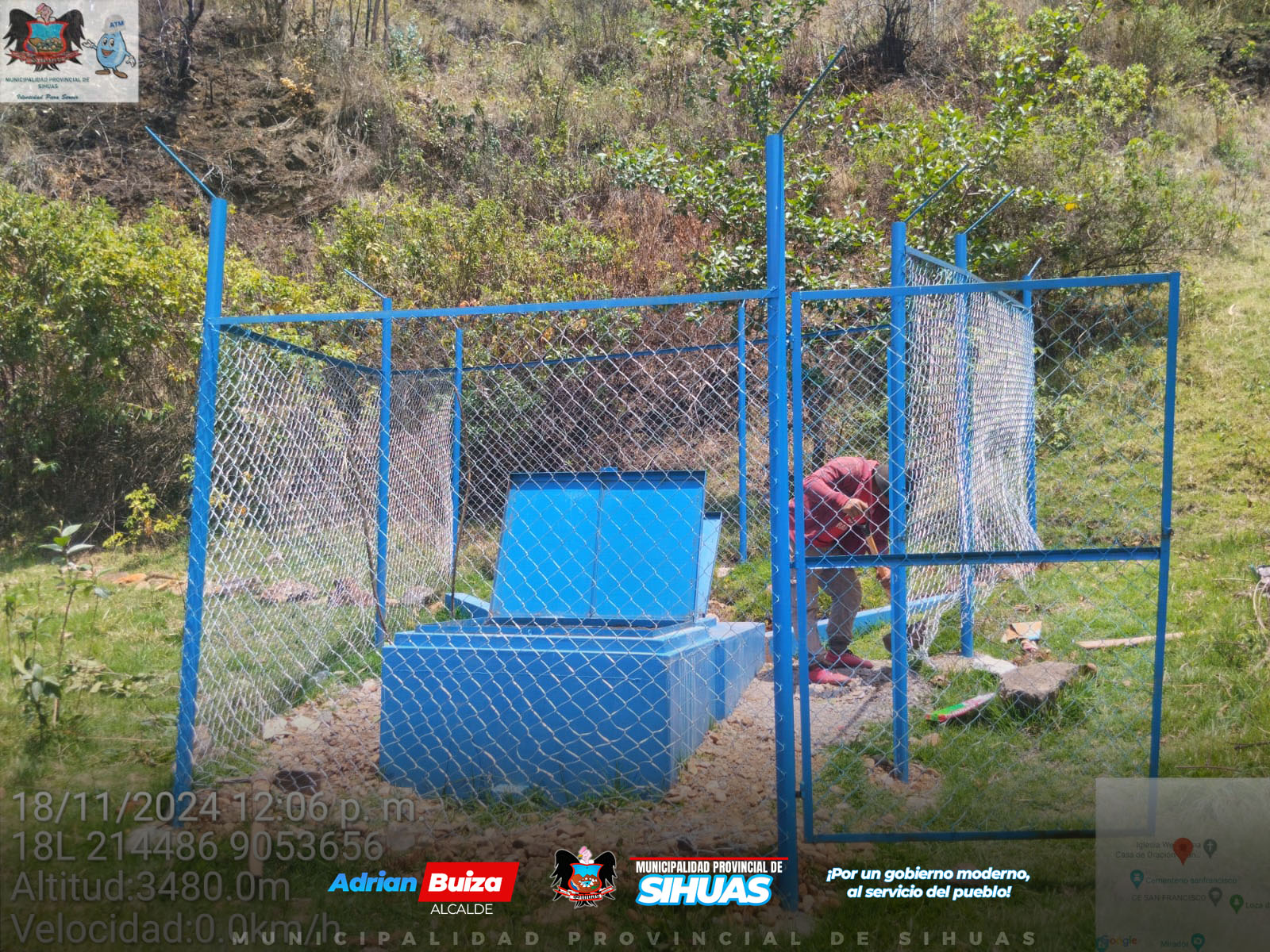 💠Personal de la Área Técnica Municipal (ATM) vienen realizando la inspección de los sistemas de agua en Cochapampa, ubicado en el caserío de Sáurapa.
Esta actividad realizado por la Junta Administradora de Servicio de Saneamiento (JASS), es un trabajo previo para dar inicio con la cloración correspondiente.