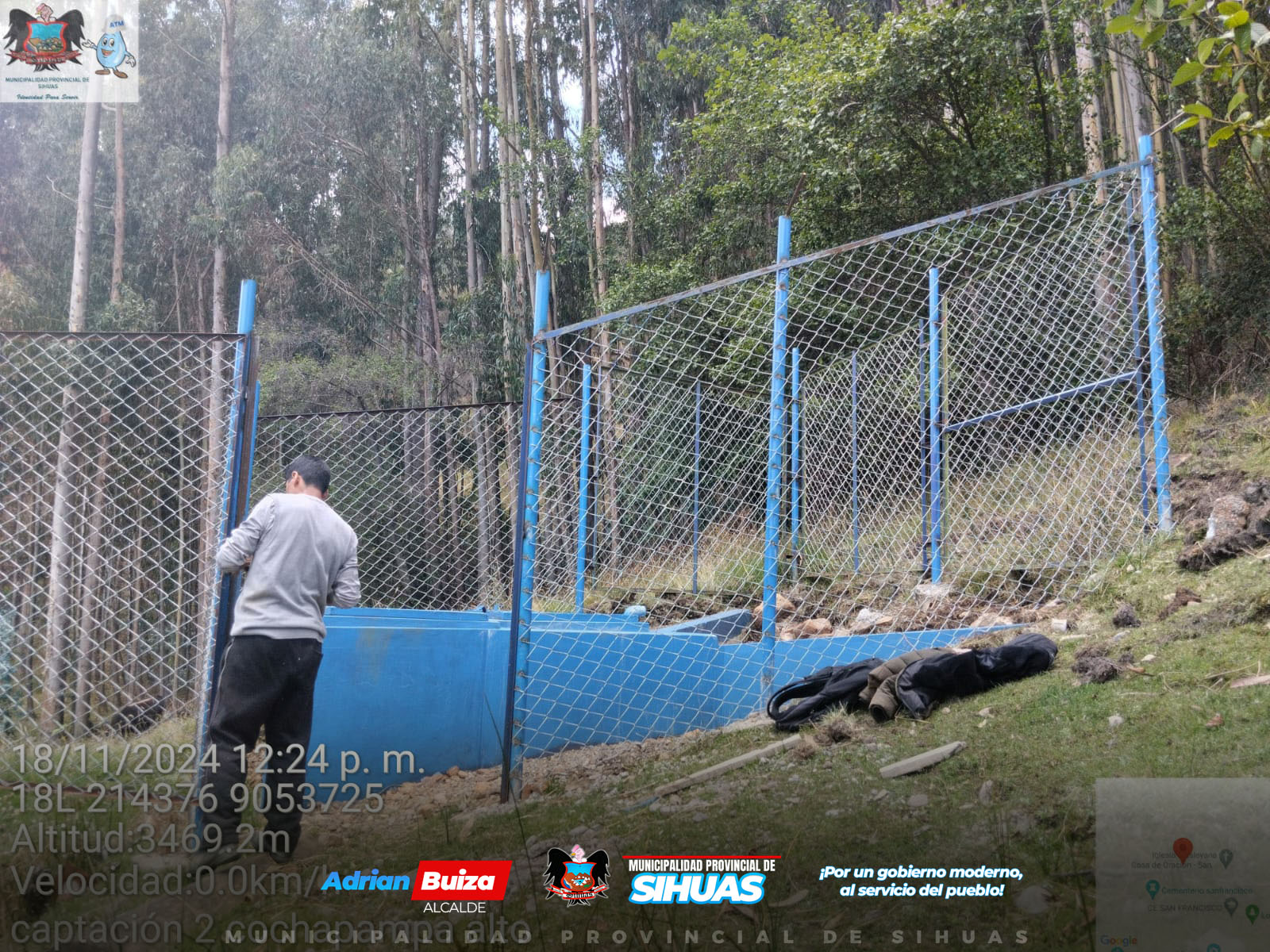 💠Personal de la Área Técnica Municipal (ATM) vienen realizando la inspección de los sistemas de agua en Cochapampa, ubicado en el caserío de Sáurapa.
Esta actividad realizado por la Junta Administradora de Servicio de Saneamiento (JASS), es un trabajo previo para dar inicio con la cloración correspondiente.