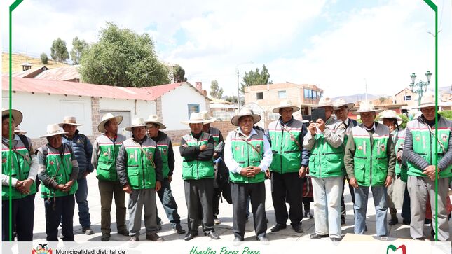 se encuentra los equipos entregados a las central de rondas campesinas
