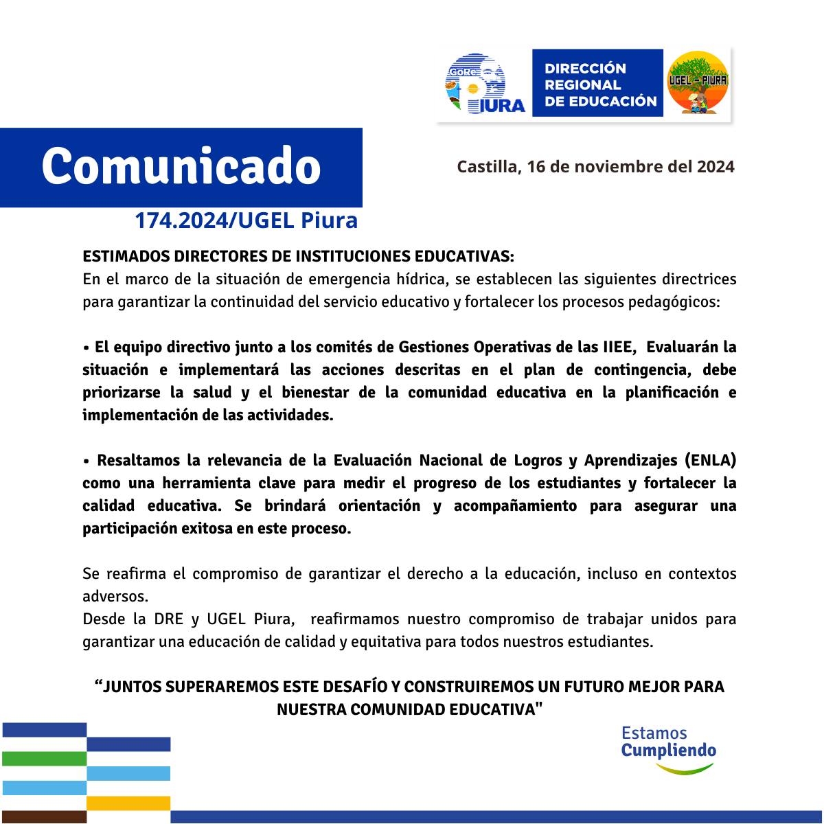 Comunicado