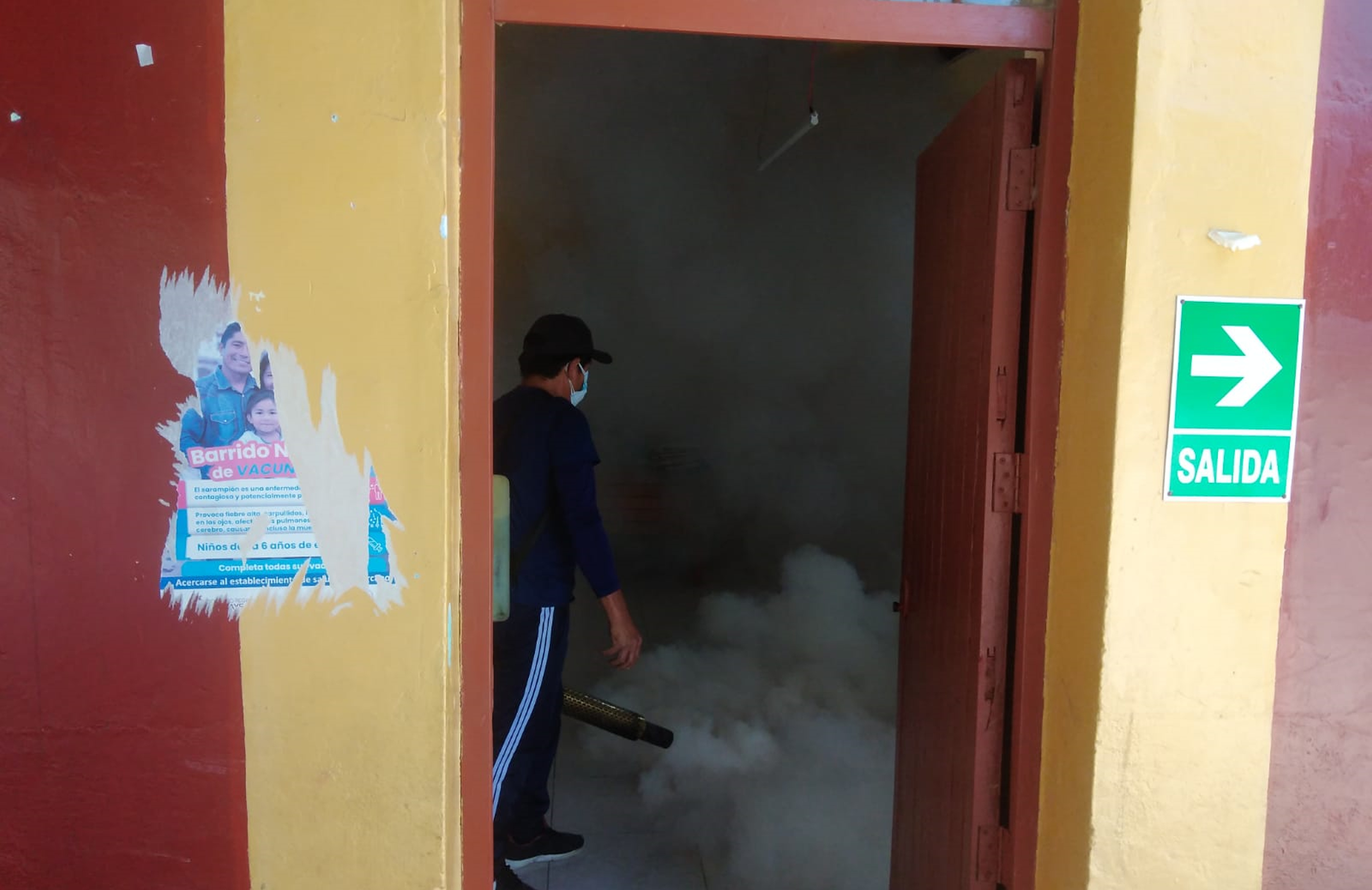 Archivo JPG de la fumigación