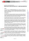 Vista preliminar de documento  Resolución Directoral Ejecutiva