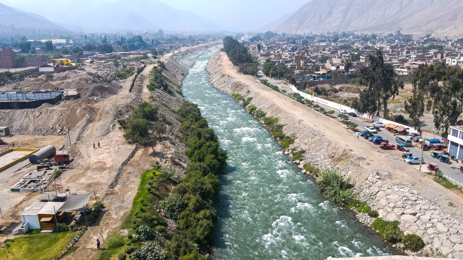 Vista del rio Rímac