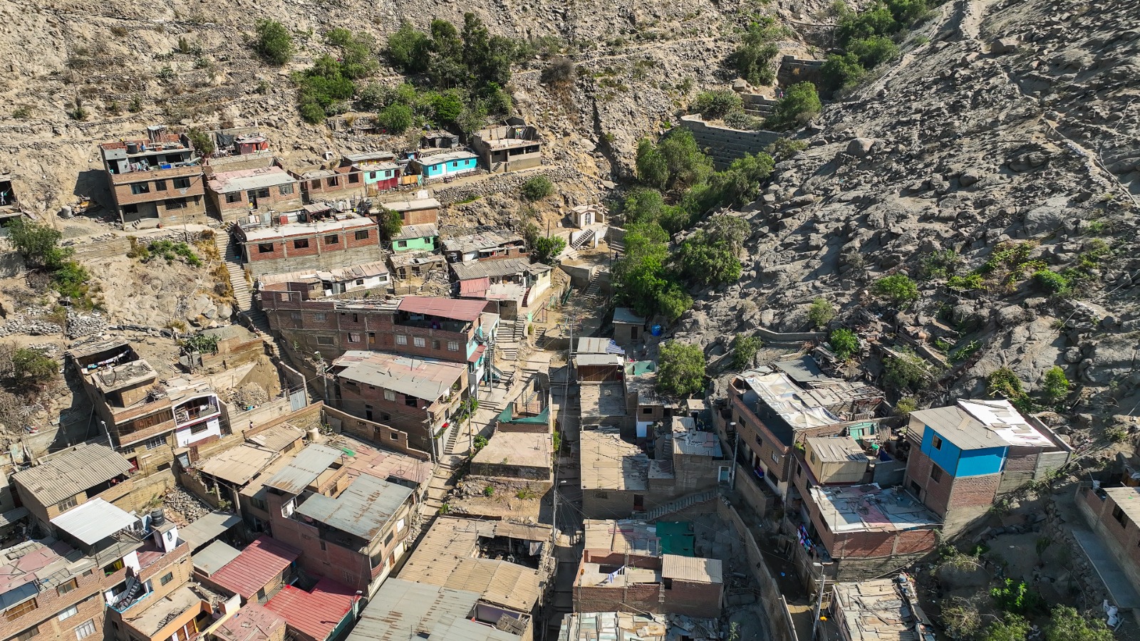 Vista del rio Rímac