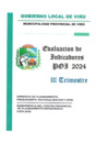 Vista preliminar de documento Evaluación de Indicadores del POI 2024 - III Trimestre