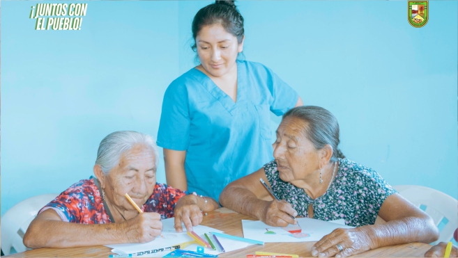 Foto Taller de recreación y bienestar para nuestros adultos mayores
