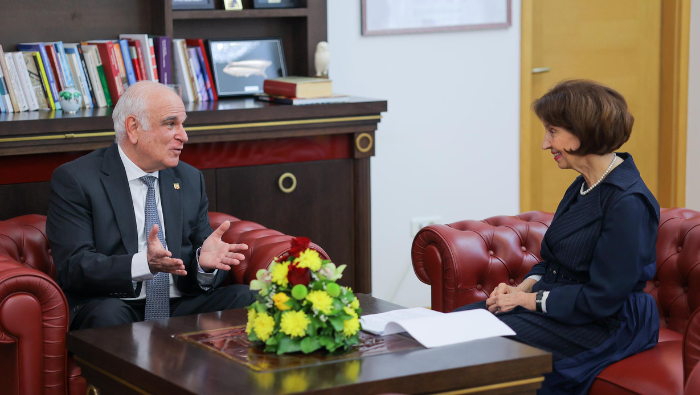 Embajador peruano presenta cartas credenciales ante presidente de Macedonia del Norte