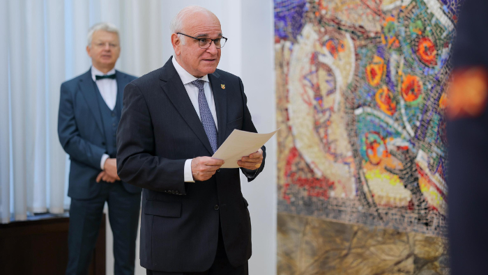 Embajador peruano presenta cartas credenciales ante presidente de Macedonia del Norte