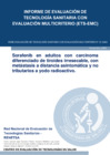 Vista preliminar de documento ETS-EMC 21-2024_Sorafenib en adultos con carcinoma diferenciado de tiroides irresecable, con metástasis a distancia asintomática y no tributarios a yodo radioactivo