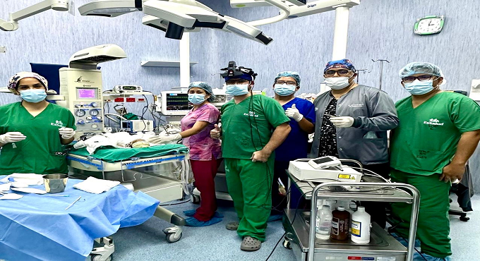 Médicos de EsSalud evitan ceguera en bebé prematuro en La Libertad