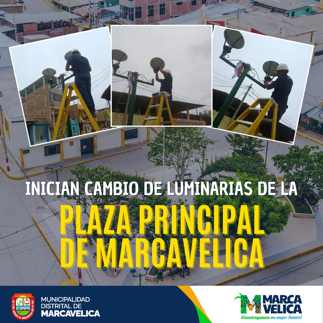 CAMBIO DE LUMINARIAS