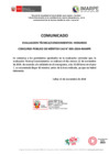 Vista preliminar de documento COMUNICADO CAS-EXAMEN[R]