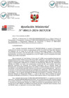 Vista preliminar de documento RM. 00413-2024-MINAM