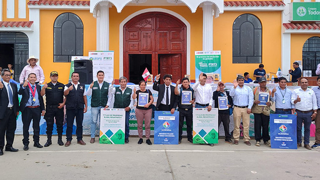 Titulos de propiedad rural
