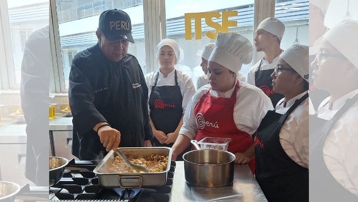 Alumnos de Itse y Chef Abel Rodriguez