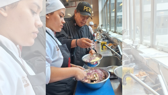 Alumnos de Itse y Chef Abel Rodriguez
