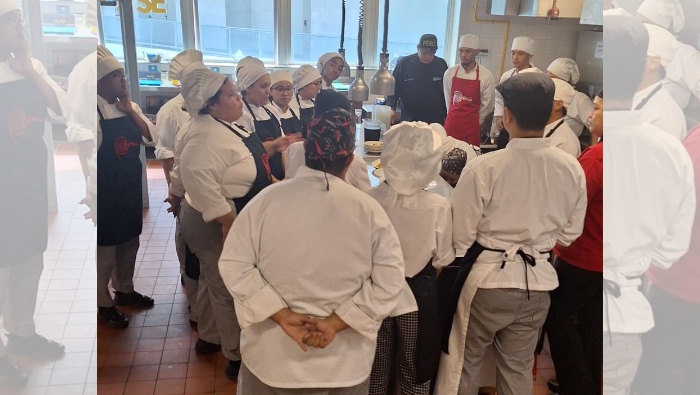 Alumnos de Itse y Chef Abel Rodriguez
