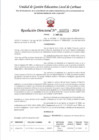 Vista preliminar de documento R.D. 975 - RECONOCER VACACIONES PERSONAL DIRECTIVO - CHAVEZ MEJIA HERNAN DOMINGO