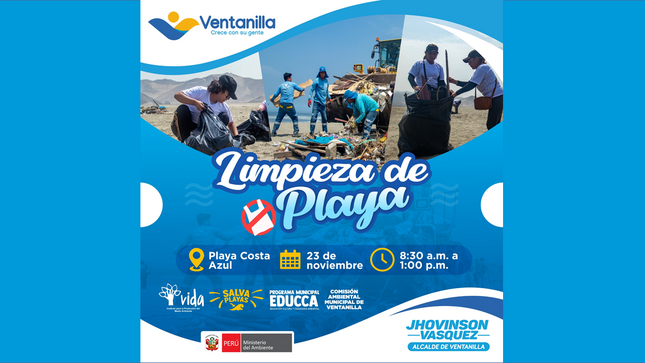 ¡A limpiar la playa 🌊🤲🧹🤝 Costa Azul! Voluntarios el 23 de noviembre 🤝🏖️