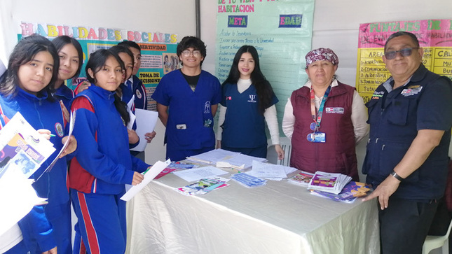 DIRIS Lima Sur comprometida con la salud de los adolescentes de Villa El Salvador