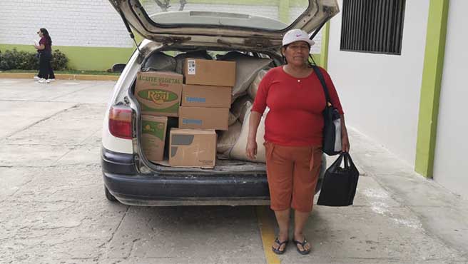 Municipalidad brinda asistencia alimentaria a 21 comedores populares de la provincia.