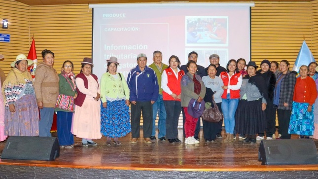 Sub Gerencia de Promoción Empresarial desarrolló el Curso de capacitación, formalización y tributación empresarial