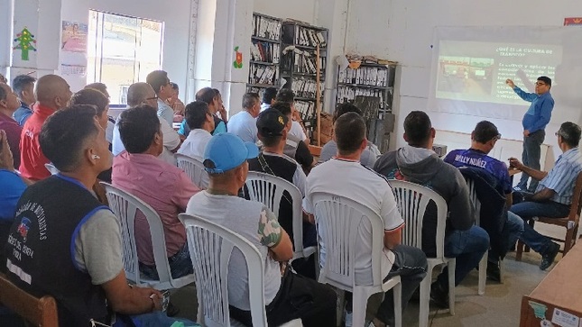 Capacitación a conductores