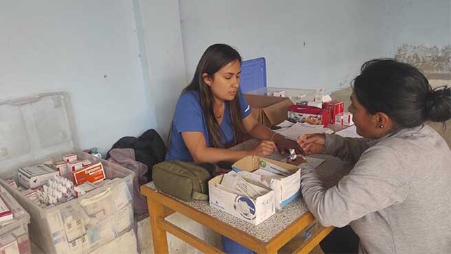 Campaña medica gratuita llego al distrito de culebras. 