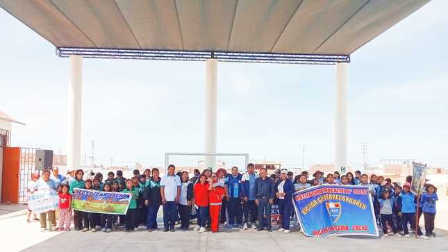 imagen de confraternixacion de colegios primarios Red Educar 