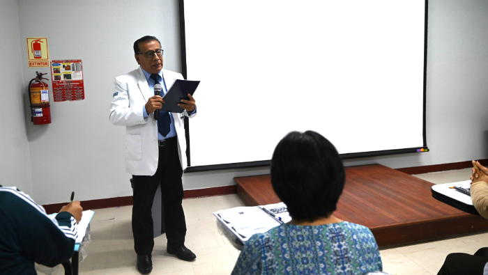 El director general del INSN, Dr. Carlos Urbano Durand, agradeció a todos los participantes por su compromiso en este paso importante a la transformación digital que va a permitir seguir avanzando.