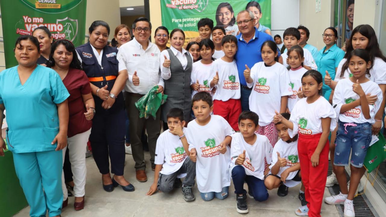 Tumbes: más de 16 000 niños y adolescentes serán vacunados contra el dengue
