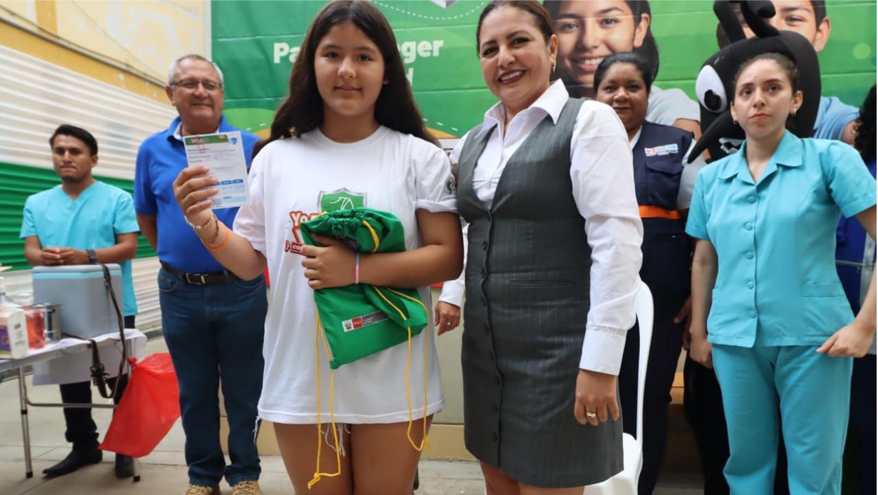 Tumbes: más de 16 000 niños y adolescentes serán vacunados contra el dengue