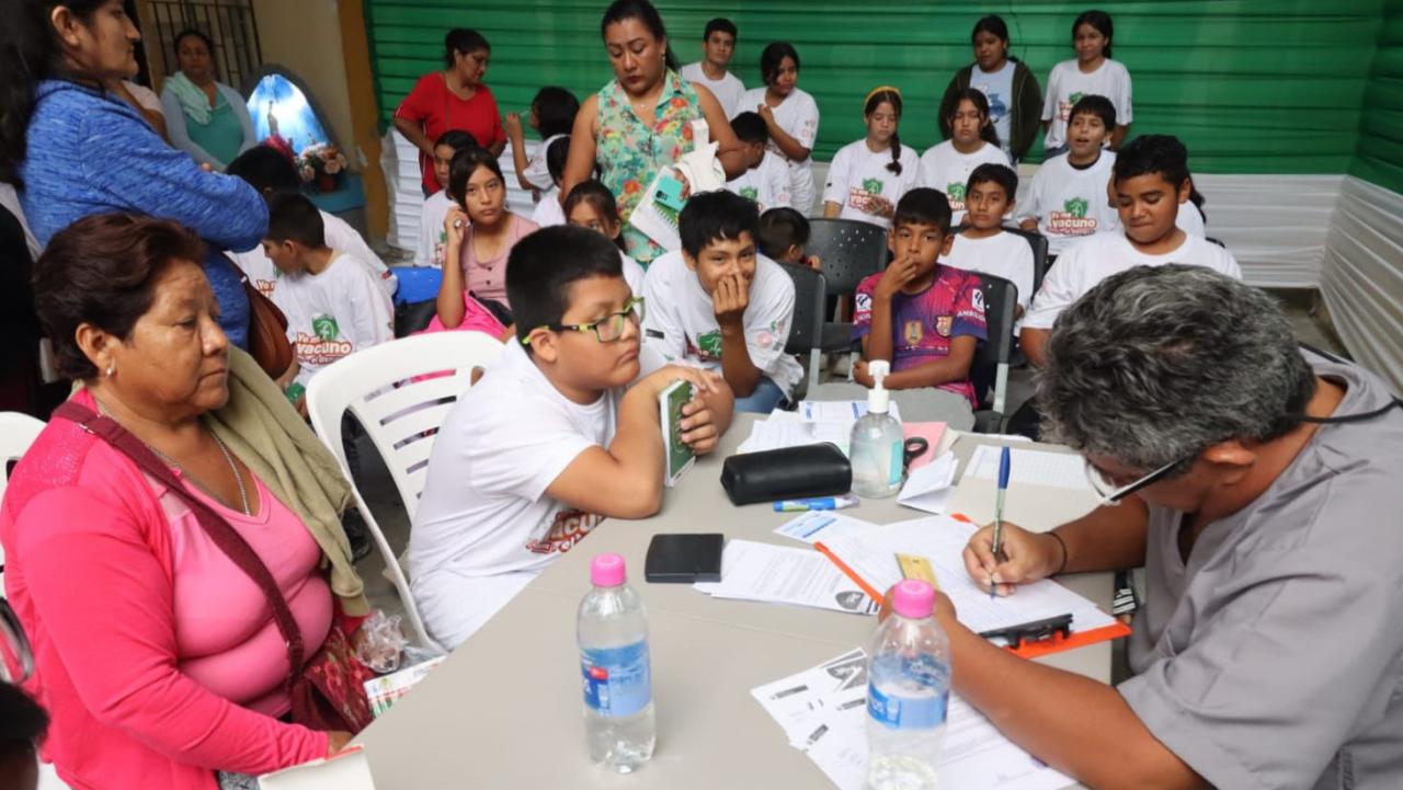 Tumbes: más de 16 000 niños y adolescentes serán vacunados contra el dengue